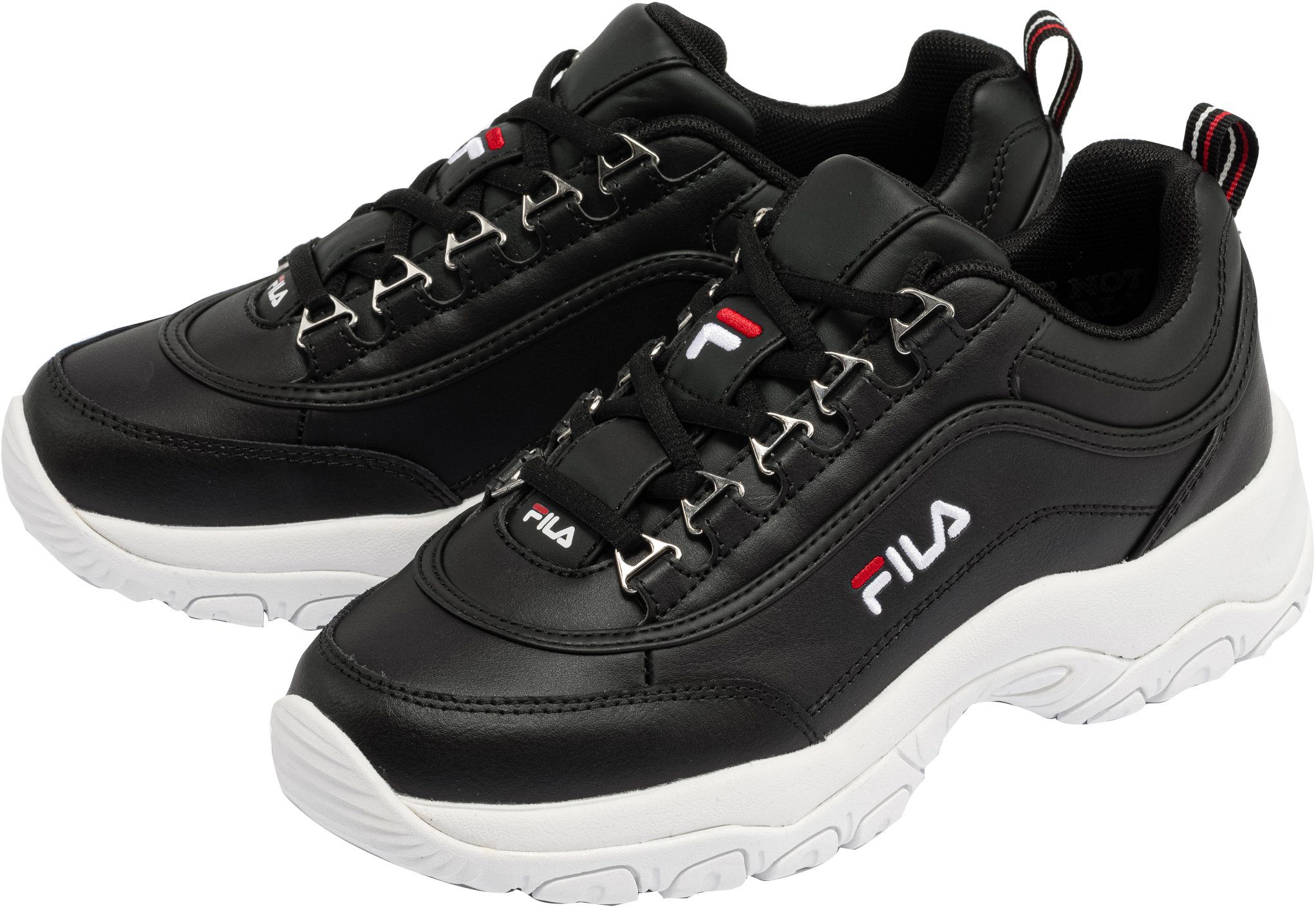 Fila Strada Low Wmn Sneaker schwarz-weiß