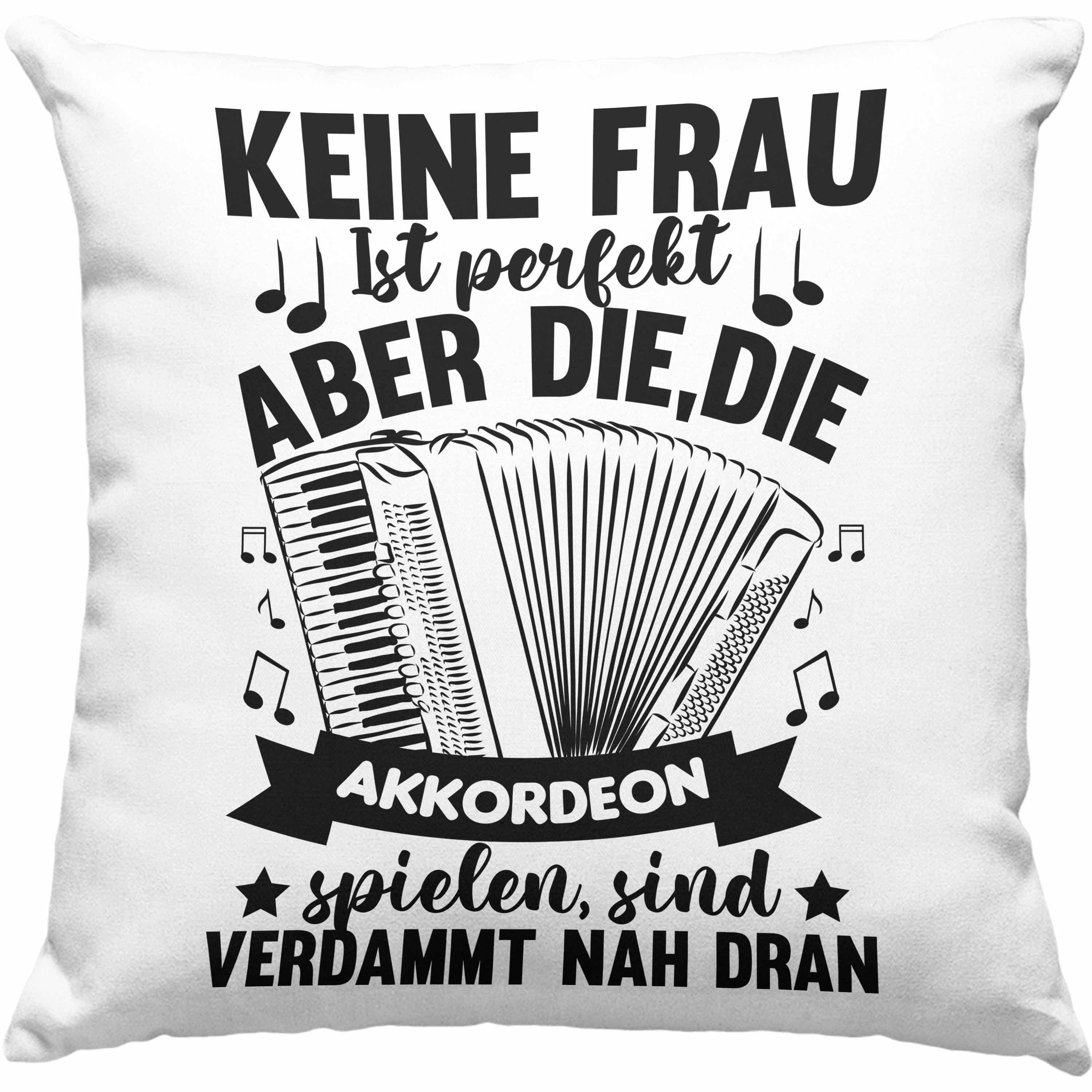 Trendation Dekokissen Trendation Akkordeon Kissen Geschenk Akkordeon