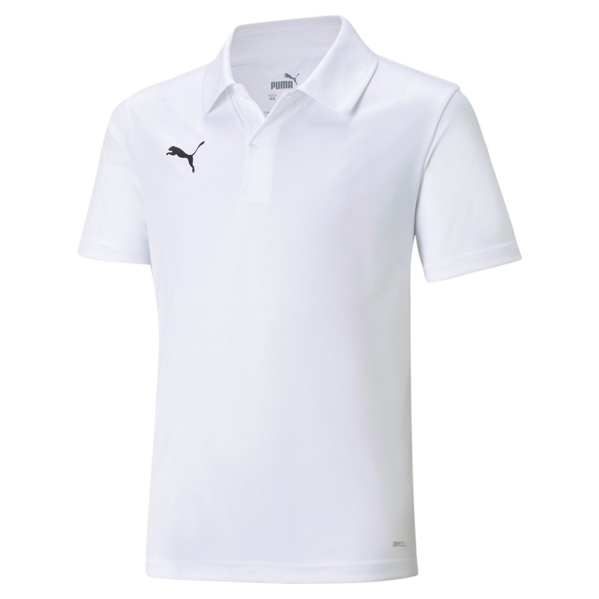 Poloshirt teamLIGA Sideline weiss Kinder