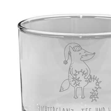 Mr. & Mrs. Panda Whiskyglas Fuchs Weihnachten - Transparent - Geschenk, Advent, Whiskeylgas, Füch, Premium Glas, Zeitloses Design