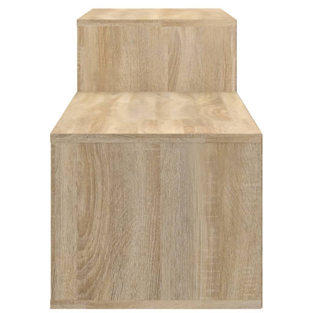 Holzwerkstoff, Sonoma Schuhschrank vidaXL 1-tlg. cm Schuhregal 150x35x45 Eiche Sonoma-Eiche