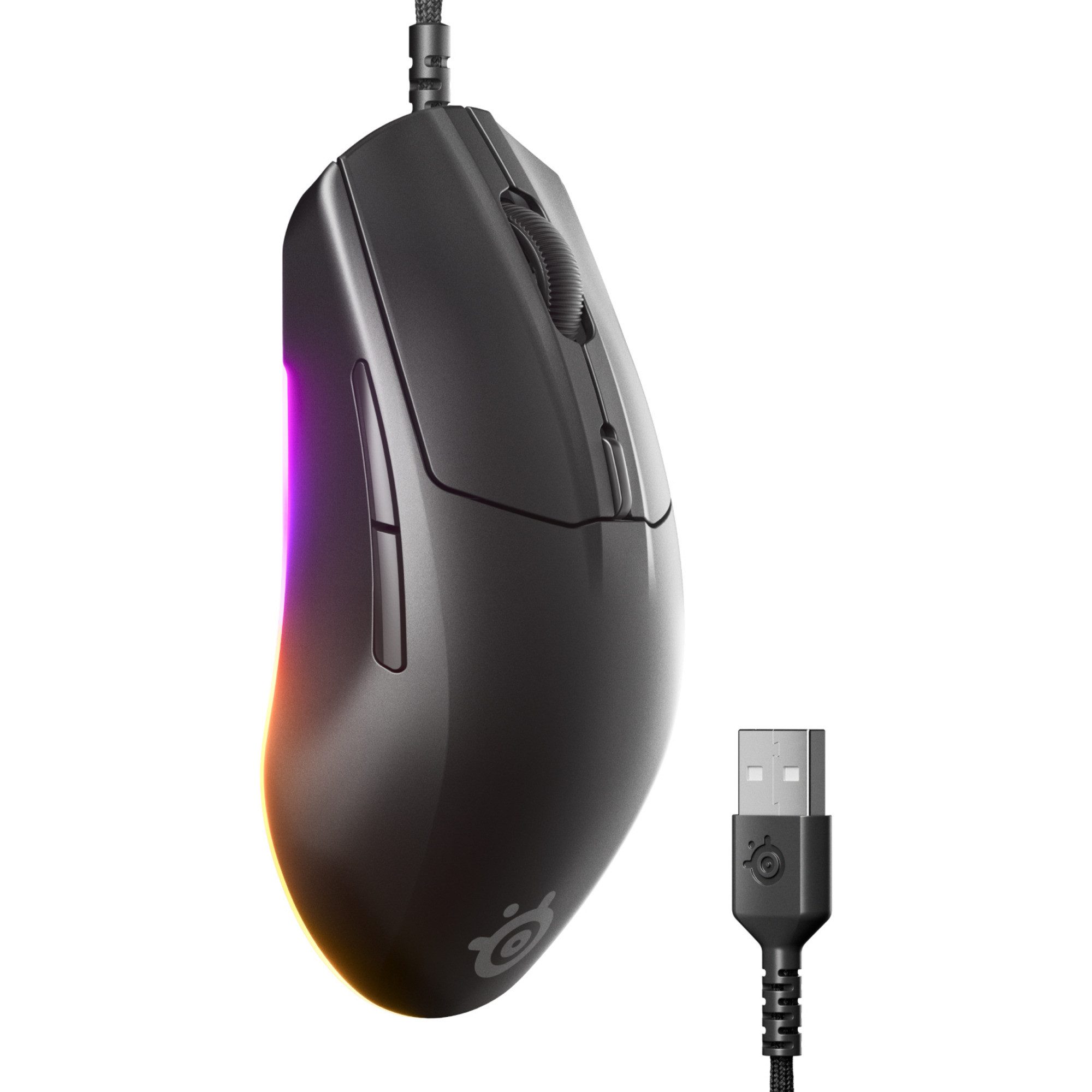 SteelSeries SteelSeries Rival 3 Gen 2, Gaming-Maus Maus (kabelgebunden)