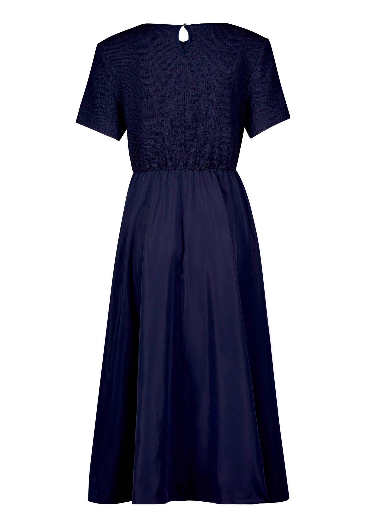 Cartoon Midikleid Damen mit Eingrifftaschen