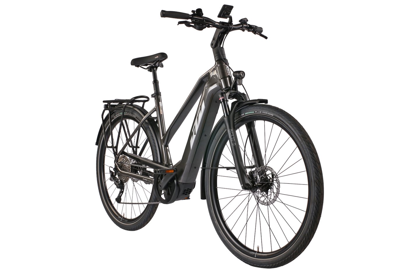 Thumbnail - KTM E-Bike KTM Macina Style 740 750 Wh Damen Trapez grau 2025, 10 Gang Shimano Deore M4120-10 SGS shadow, Kettenschaltun...
