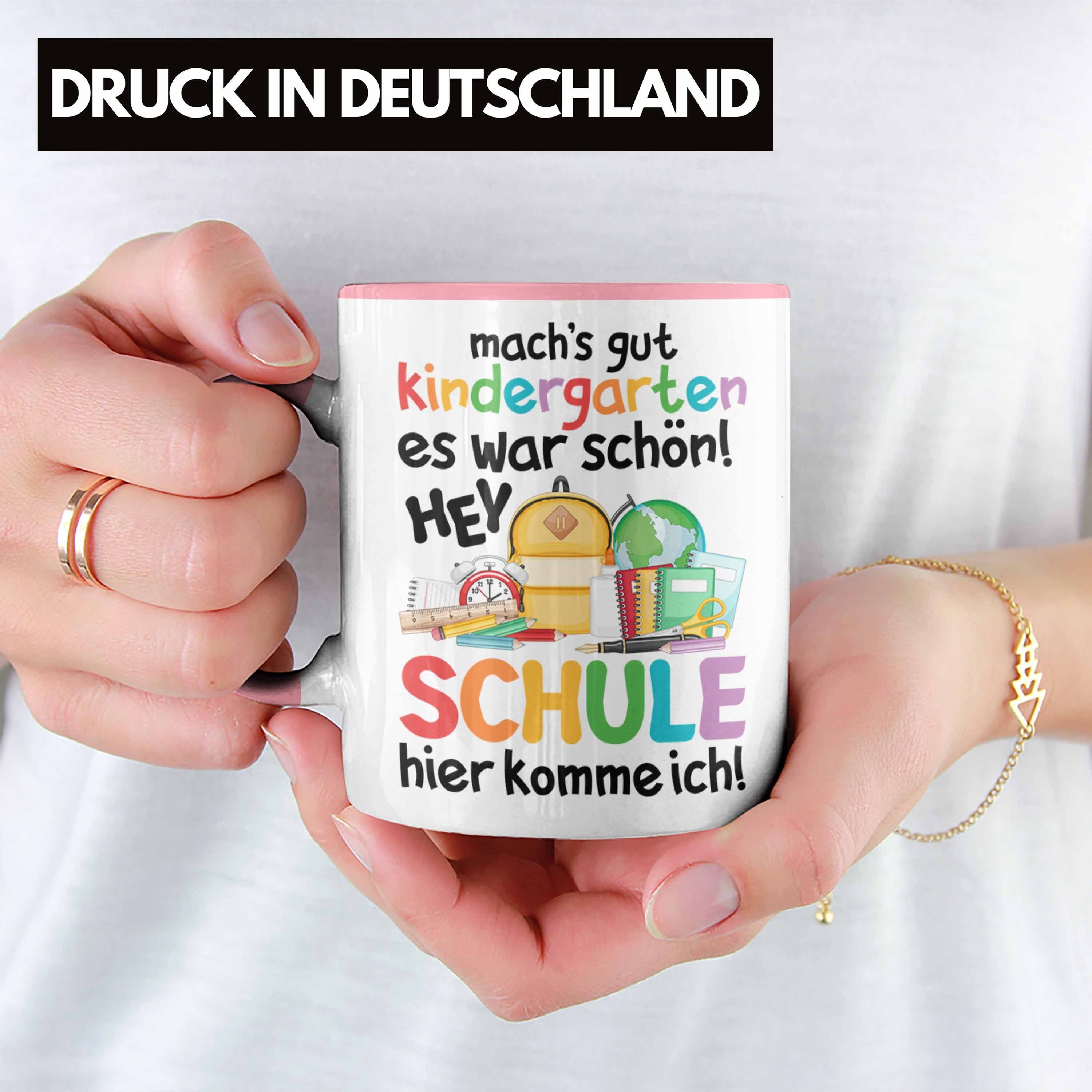 Trendation Tasse Trendation - Schulkind 2022 Einschulung Mädchen Junge Geschenk Schultü
