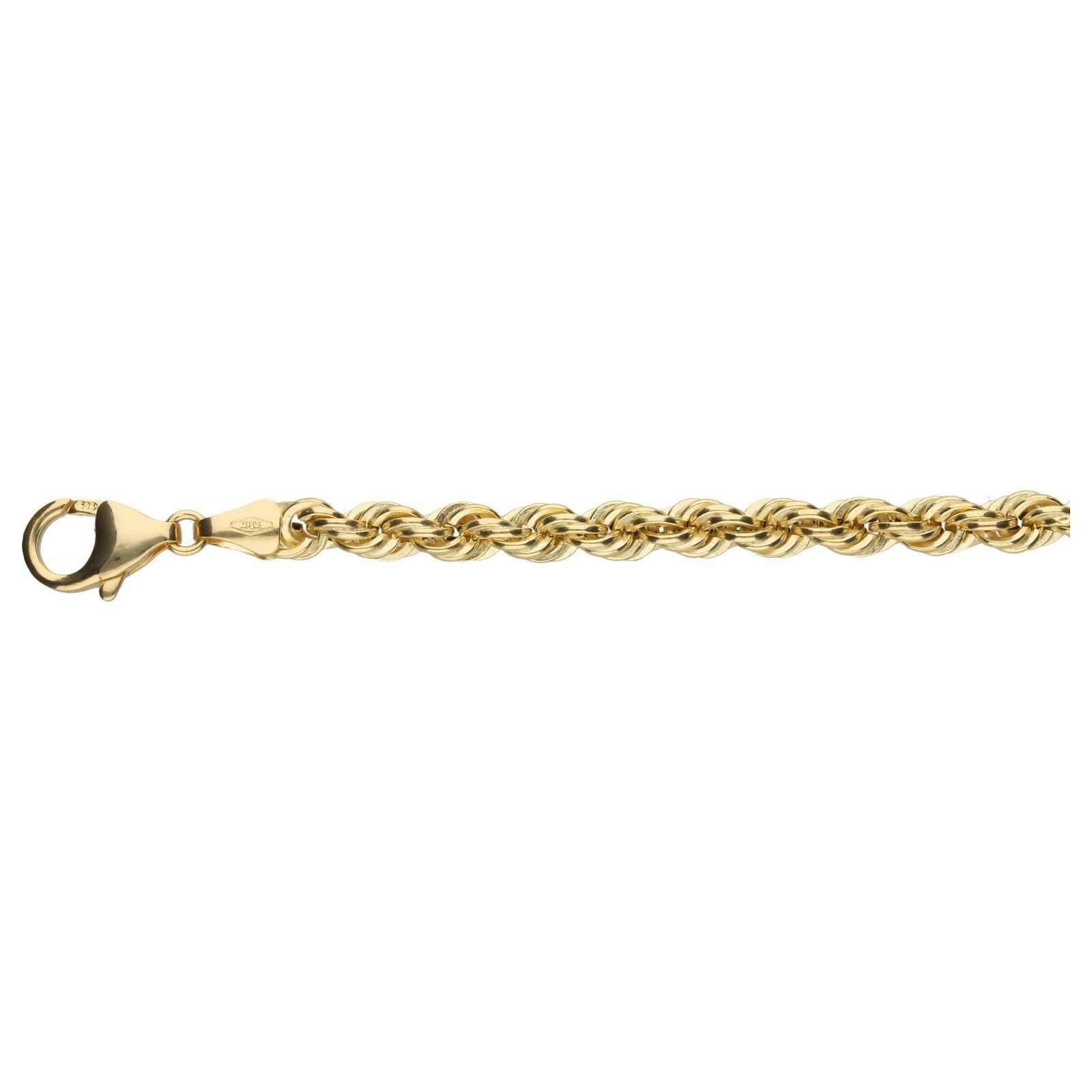 Luigi Merano Armband Kordelkette, hohl, Gold 585