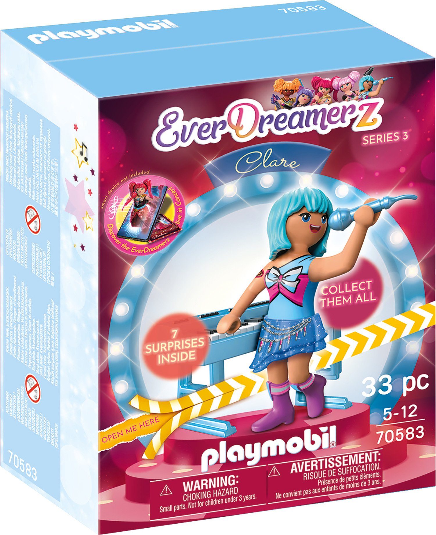 Image of Playmobil® Konstruktions-Spielset »Clare - Music World (70583), EverDreamerz«, Made in Europe