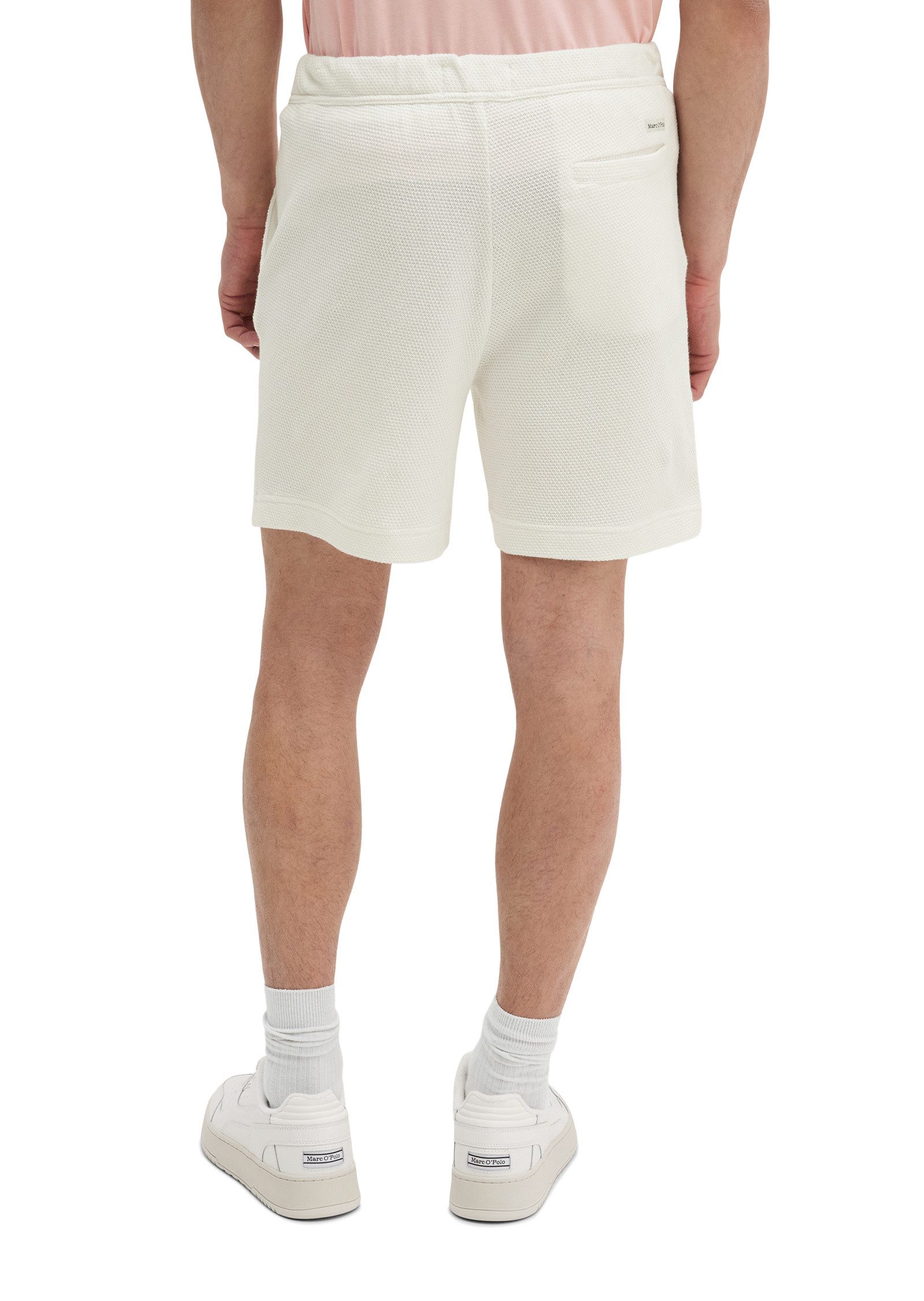 Marc O'Polo Shorts mit feiner Waffel-Struktur