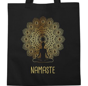 Shirtracer Umhängetasche Namaste Yoga Chakra Mandala, Yoga