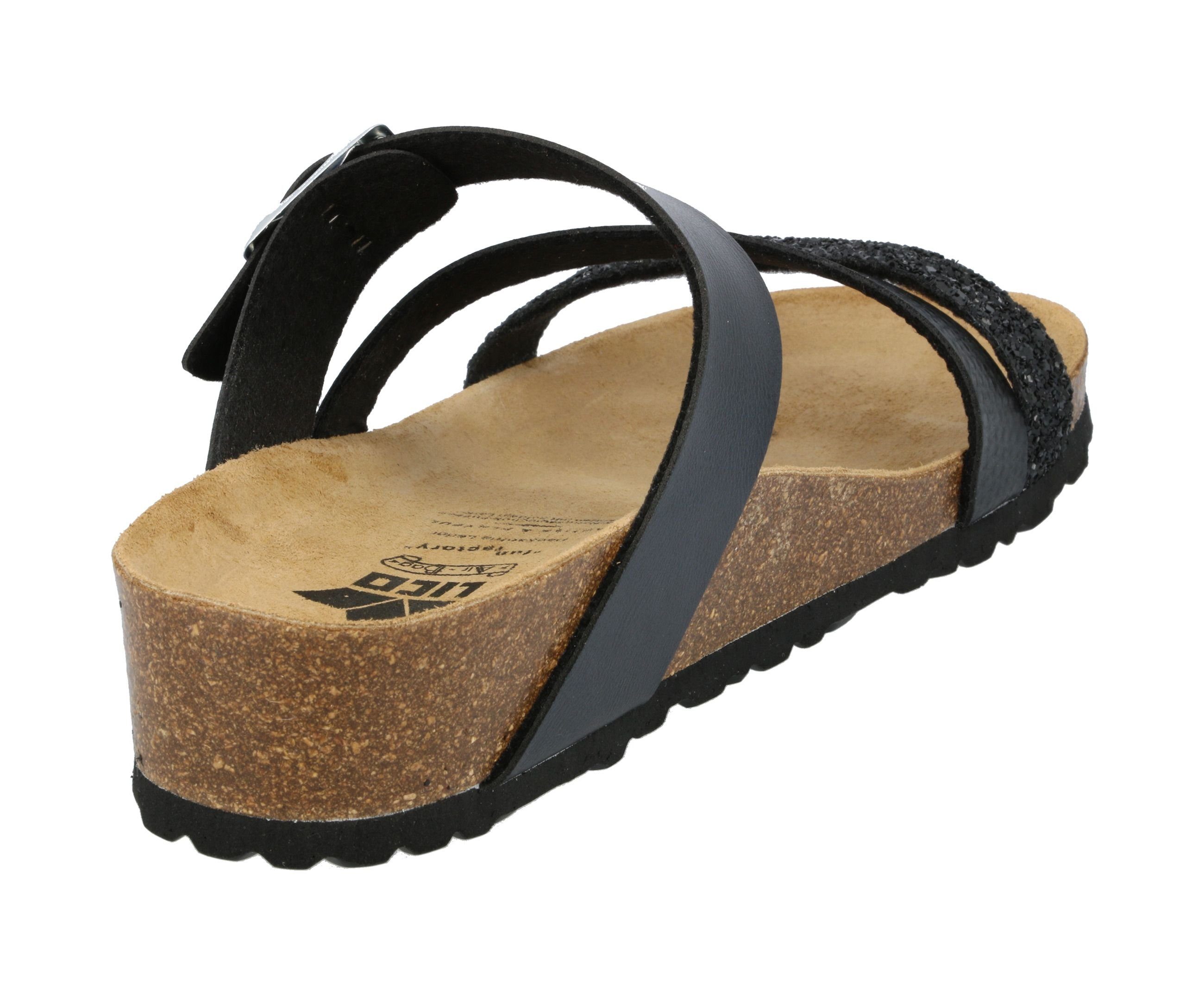 Lico Pantolette Natural Glitter Pantolette