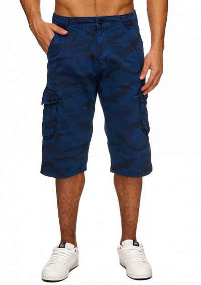Herren Bekleidung Kurze Hosen Cargo Shorts Dolce & Gabbana Knielange Cargo-Shorts in Blau für Herren 