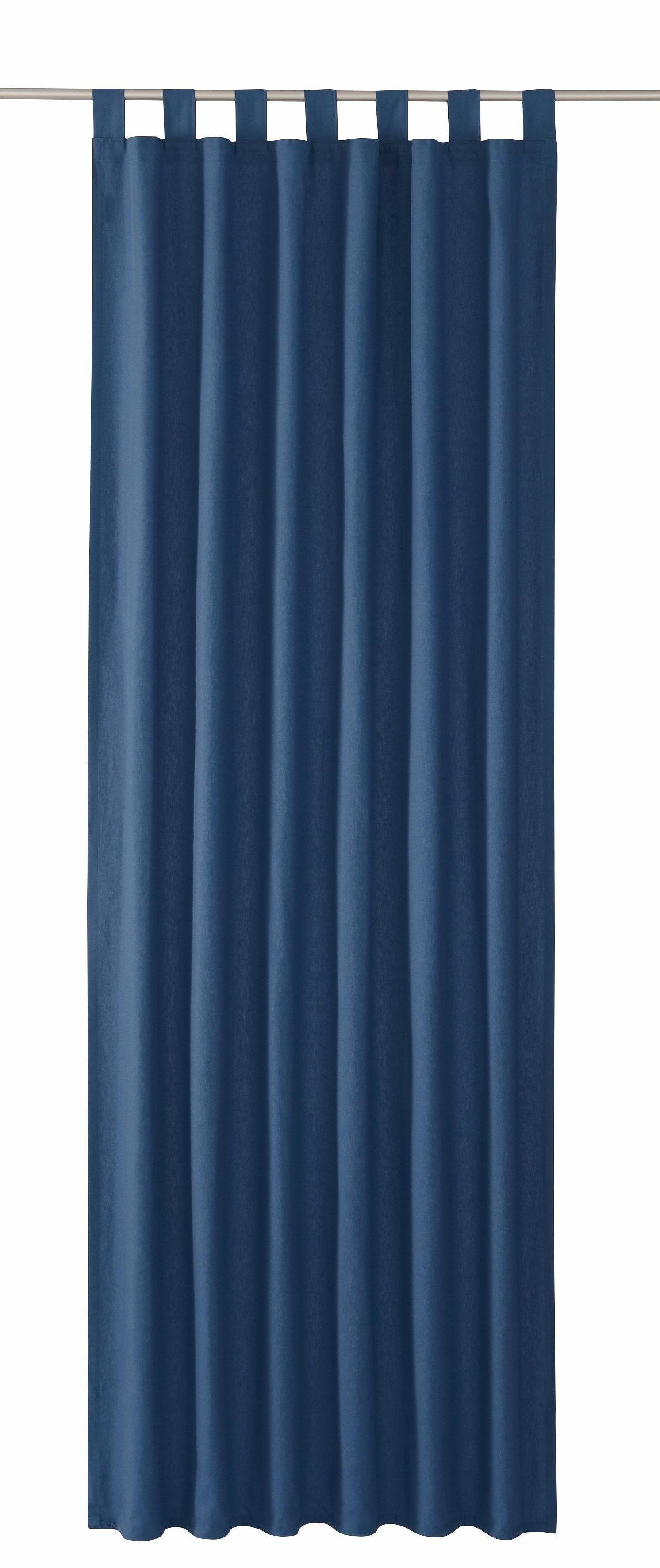 St), Schlaufen TOM DOVE, blickdicht, (1 HOME, Vorhang TAILOR Wirkware royalblau