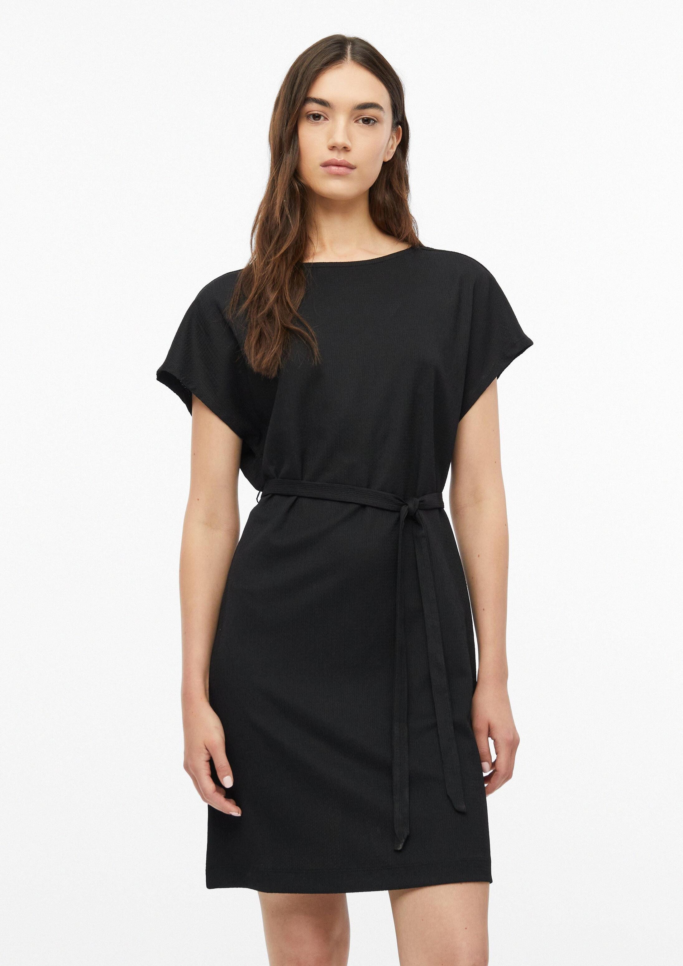 s.Oliver Minikleid Kleid Strukturiertes Jersey-Kleid im Relaxed Fit