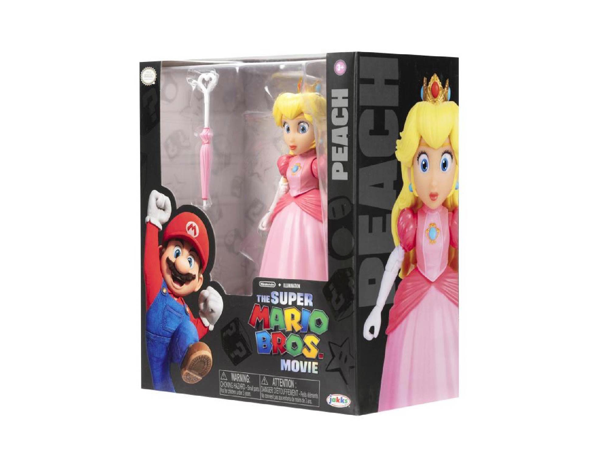 Super Mario Actionfigur Nintendo Super Mario Movie Peach Figur, 13 cm