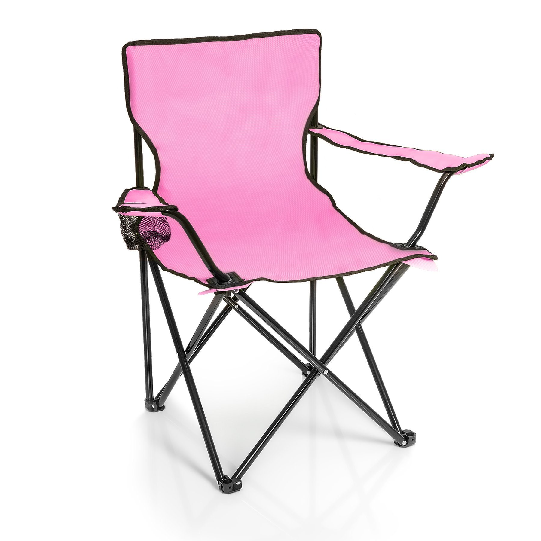 BigDean Campingstuhl Faltstuhl Campingstuhl Anglerstuhl Getränkehalter Klap günstig online kaufen