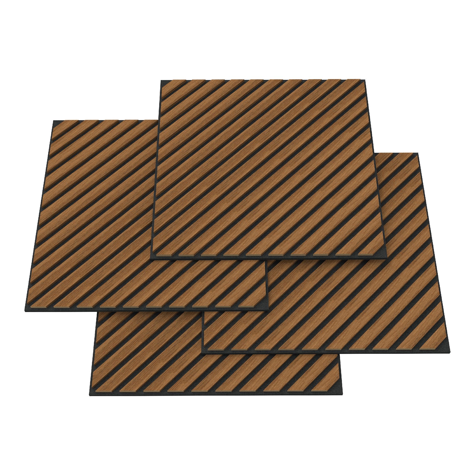 neu.holz 3D Wandpaneel, BxL: 60x60 cm, günstig online kaufen