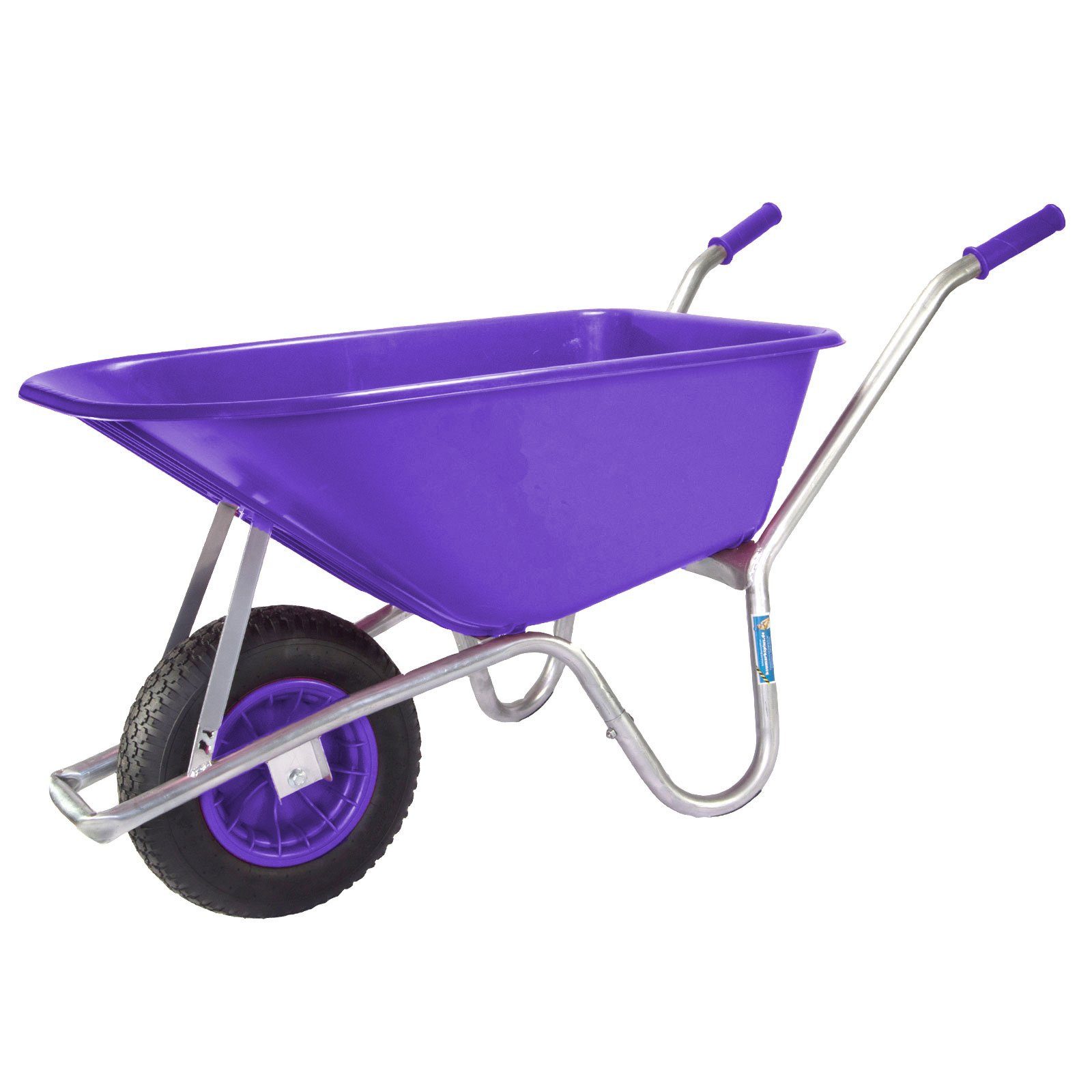 Schubkarre 100L 250 kg Gartenschubkarre Schiebkarre schlagfeste Mulde