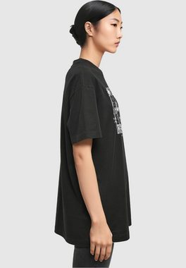 Merchcode T-Shirt Merchcode Damen Ladies Spring And Chill Oversized Boyfriend Tee (1-tlg)