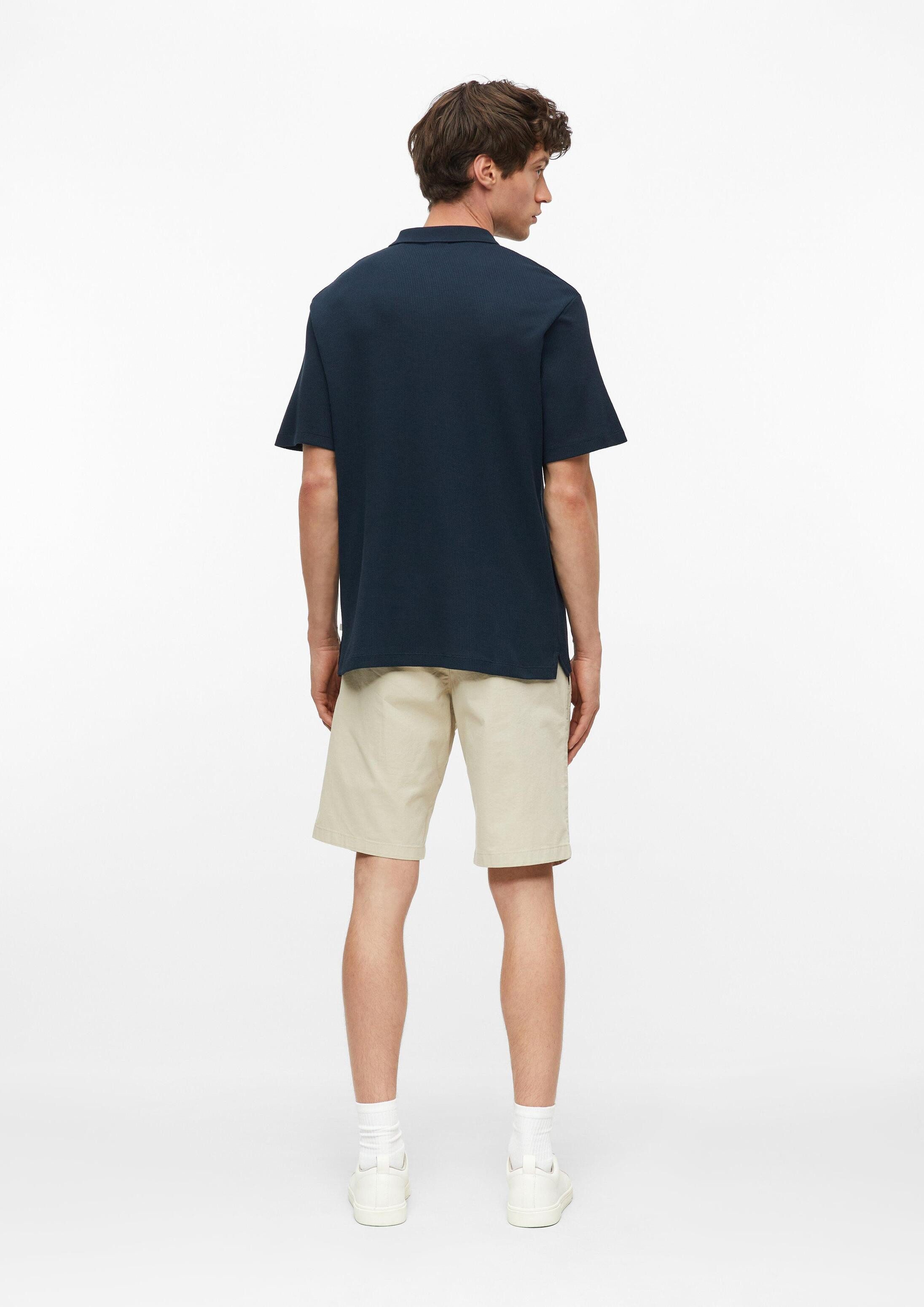 s.Oliver Kurzarmshirt Polo-Shirt Poloshirt aus Waffelpiqué