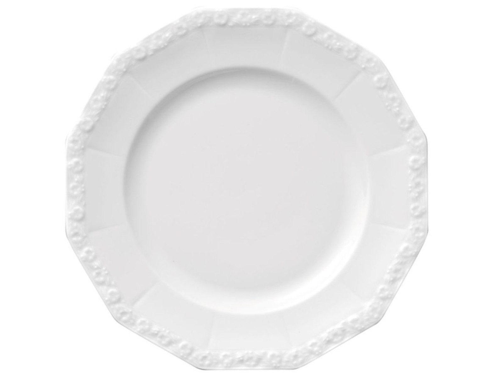 Rosenthal Frühstücksteller Maria Weiss Frühstücksteller 21 cm, Teller Flach