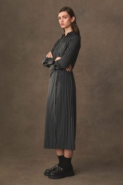 Next Blusenkleid Asymmetrisches Hemdkleid mit Nadelstreifen (1-tlg)