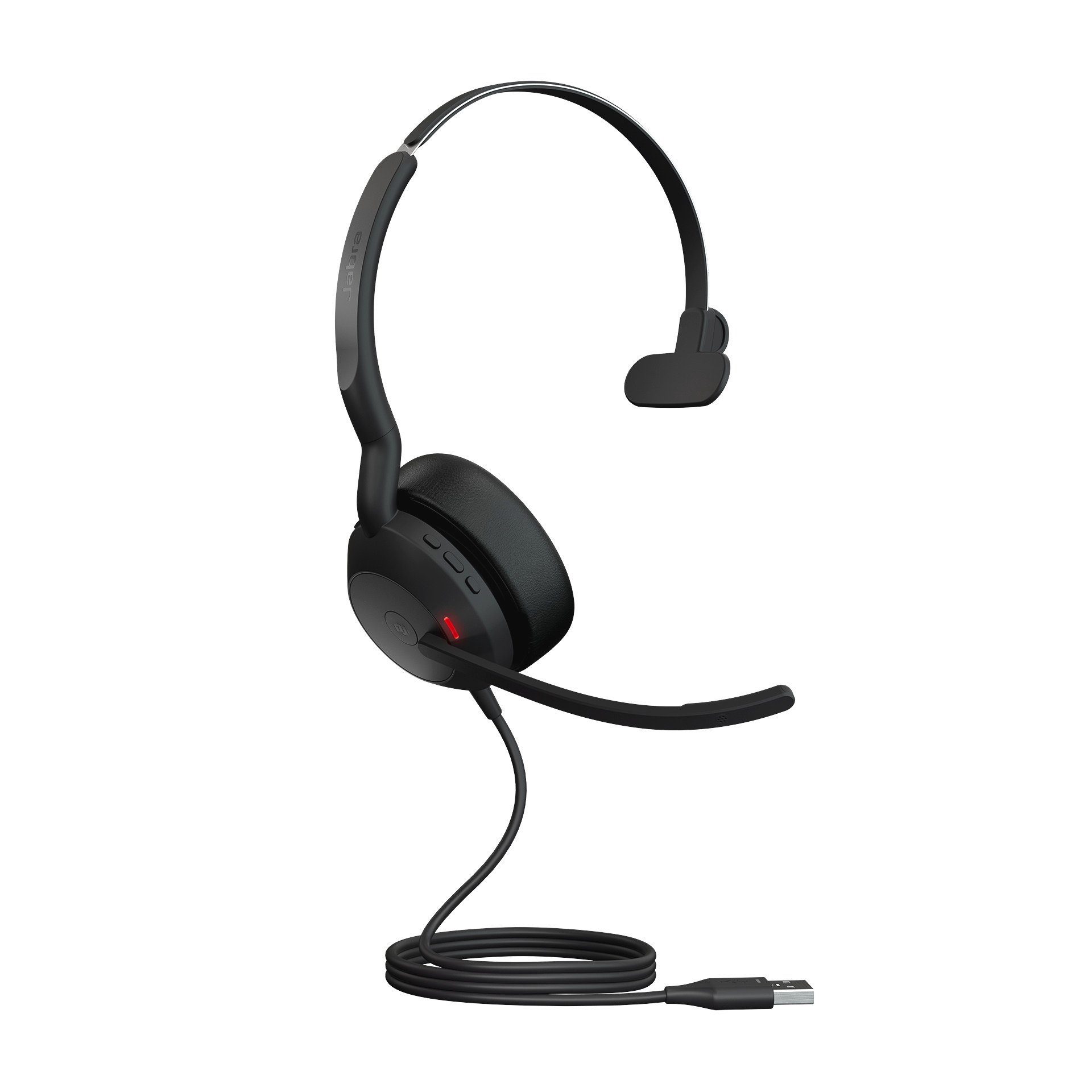 Jabra Evolve2 50 MS Kopfhörer Cancelling (Active monaural Noise (ANC), USB-A)