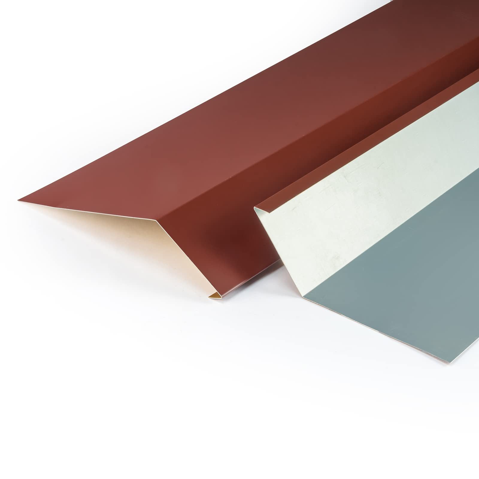DQ-PP Traufblech DQ-PP Rinneneinhang PLUS (170x70mm) 10m (10x1m) Aluminium Traufblech, Obere Rinnenleiste, Für Dachrinnen