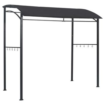 vidaXL Partyzelt BBQ-Pavillon 215x150x220 cm Anthrazit Stahl