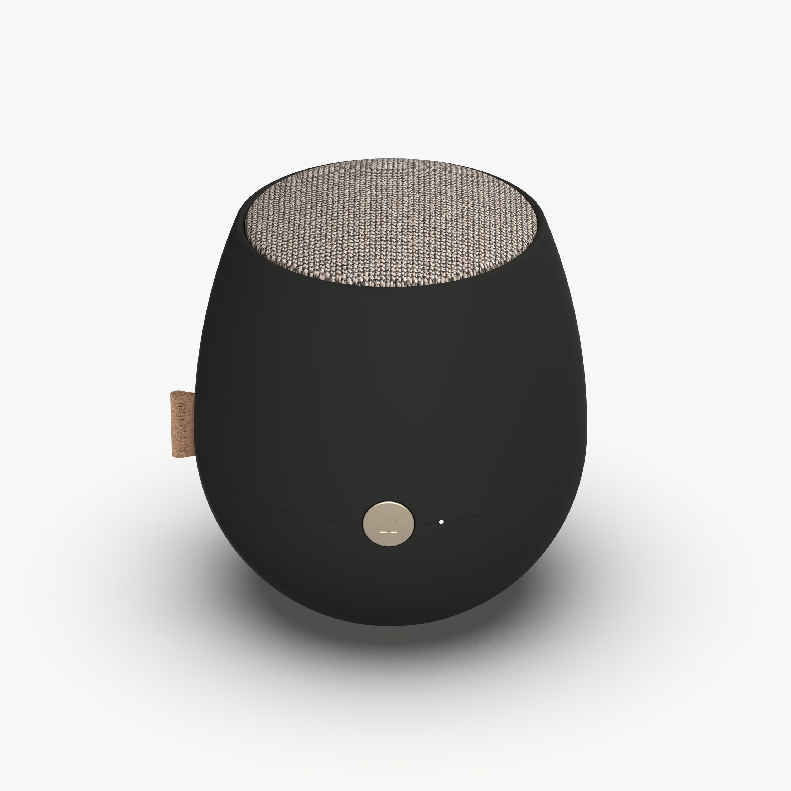 Lautsprecher black KREAFUNK Bluetooth aJAZZ+ (aJAZZ+ Lautsprecher Bluetooth Lautsprecher)