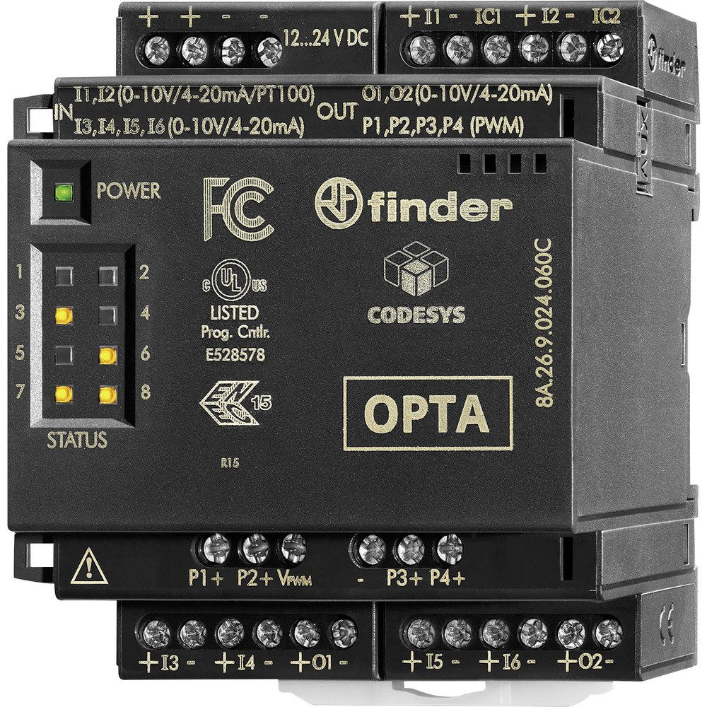 finder Zeitrelais Finder 8A.26.9.024.060C Analog Erweiterungsmodul Relais 12 V/DC, 24 V, (Analog Erweiterungsmodul)