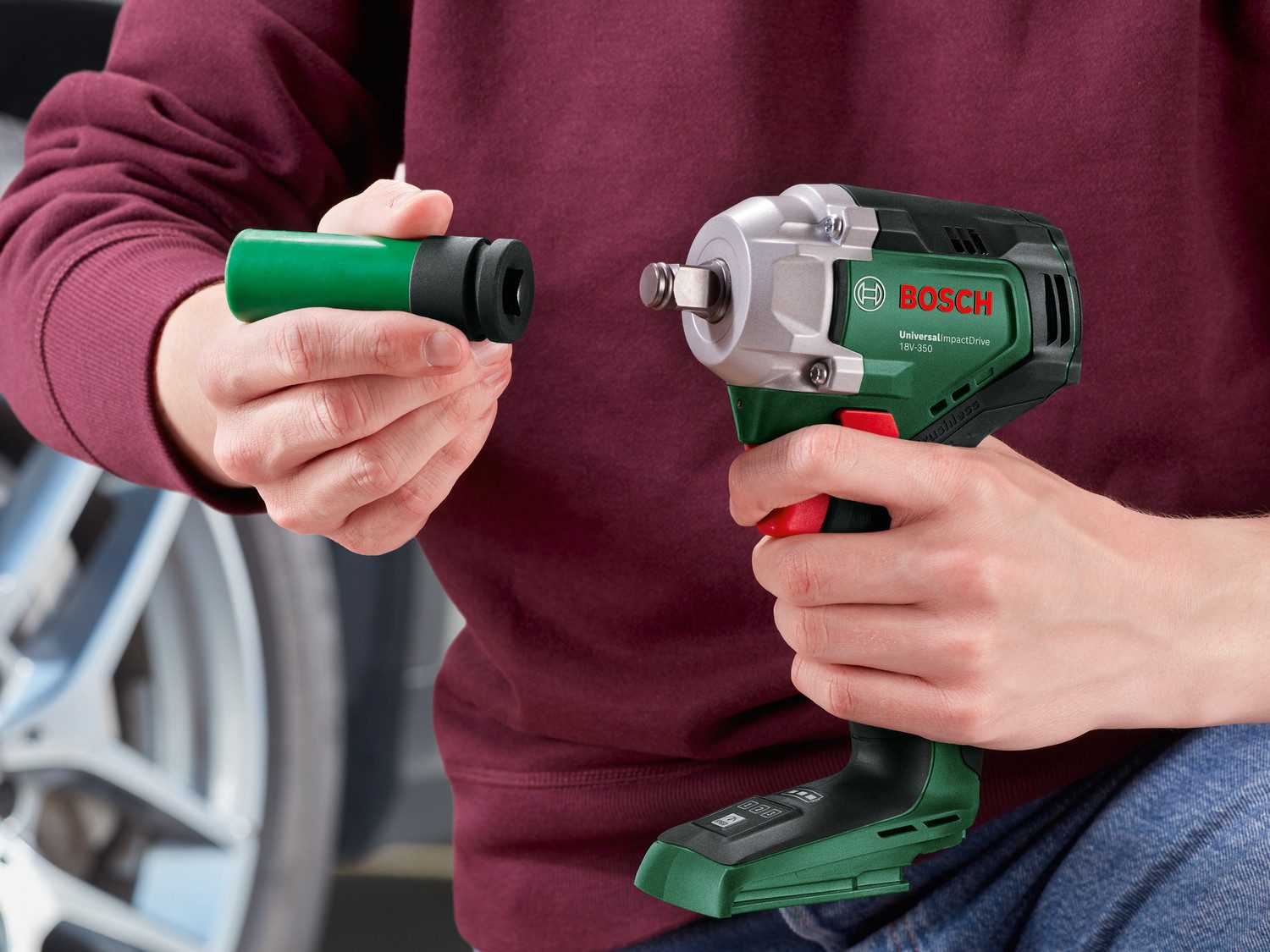 Bosch Home & Garden Akku-Drehschlagschrauber »UniversalImpactDrive 18V-350«, ohne Akku, ohne Ladegerät – Bild 5 von 5