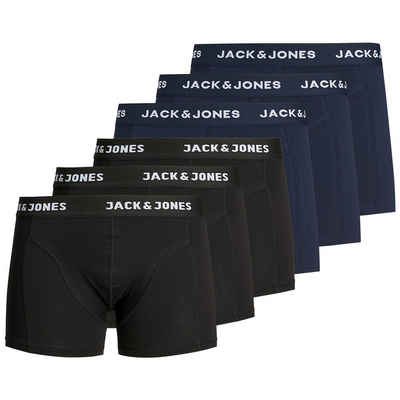 Jack & Jones Boxershorts JACK JONES Boxershorts 6er Pack Herren Männer Short Unterhose
