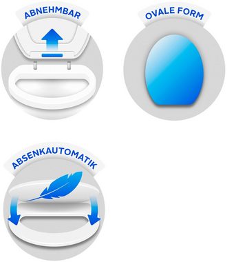 WENKO WC-Sitz Samos, Mit Absenkautomatik