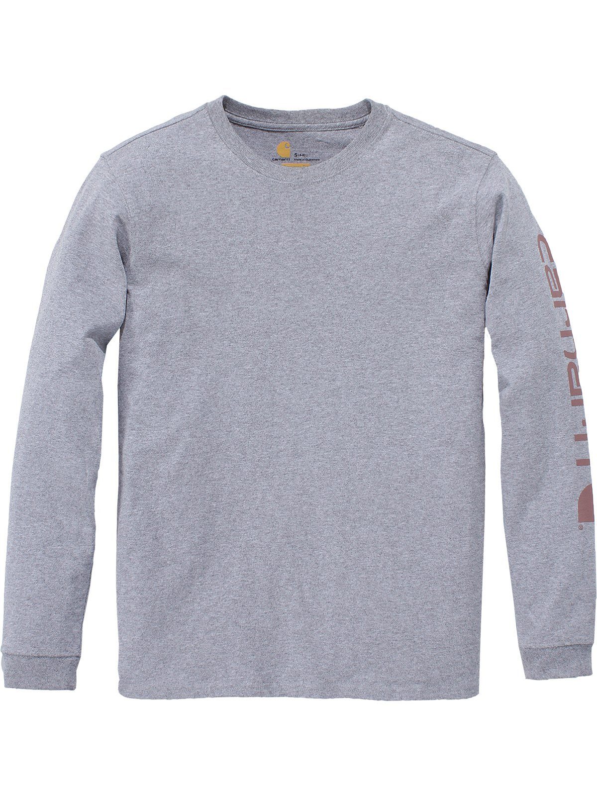 Langarmshirt heather Long grey T-Shirt Carhartt Sleeve