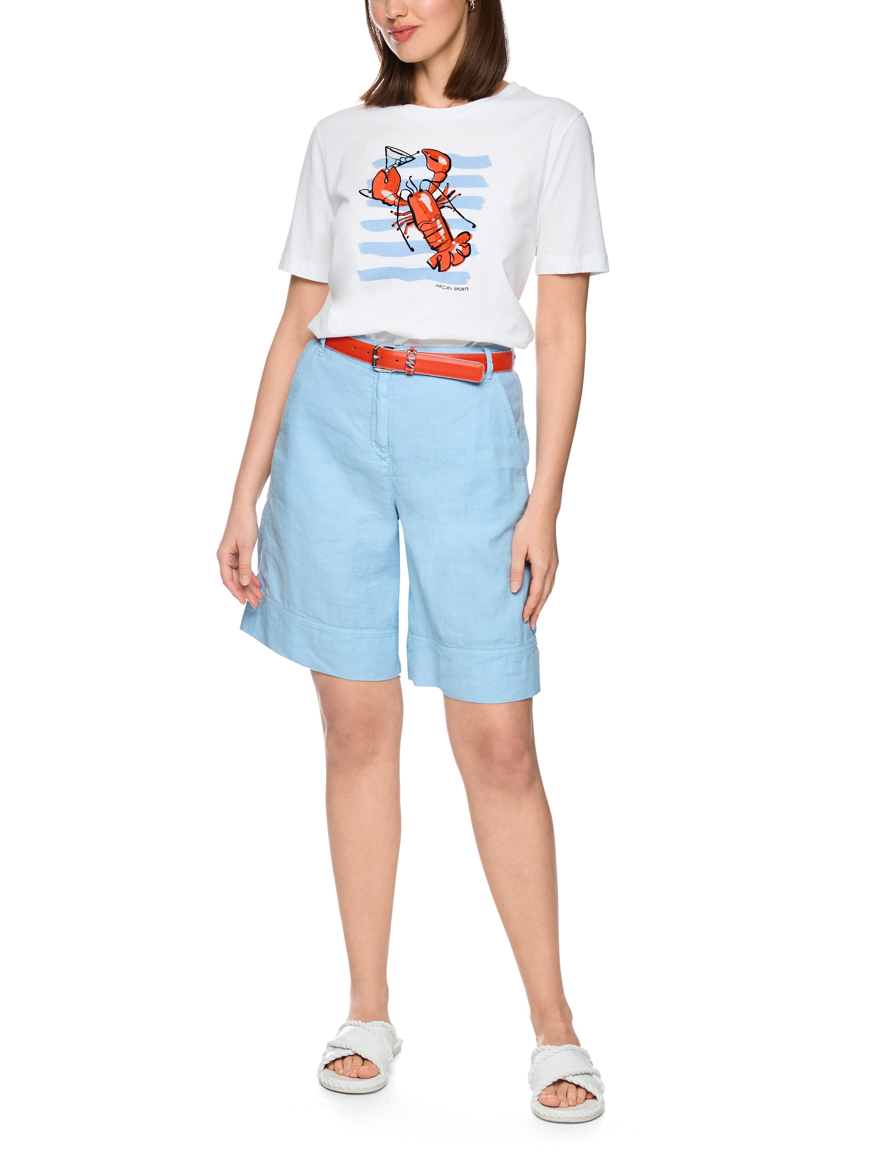 Marc Cain Shorts Salty Breeze Premium Damenmode Model WAUKEE