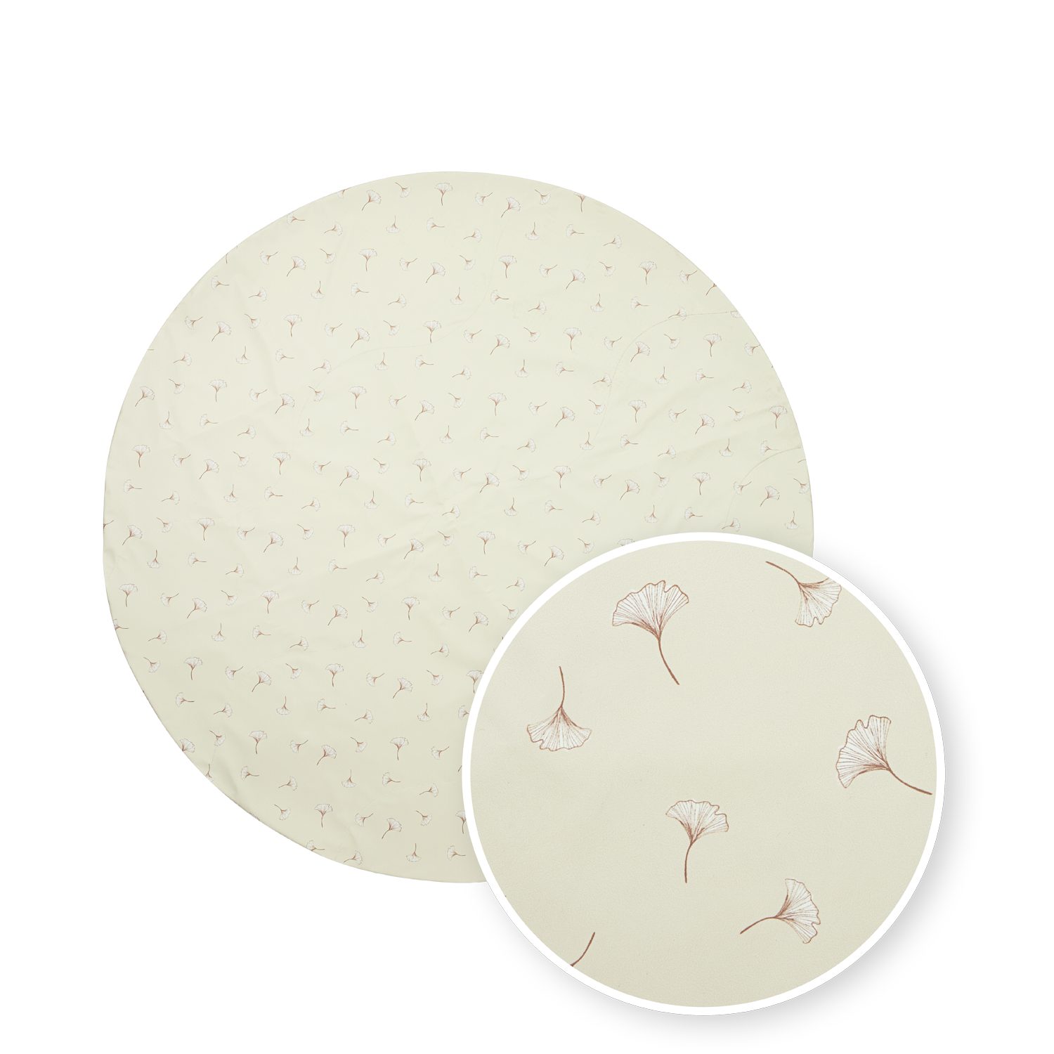 Meyco Baby Bodenschutzmatte Ginkgo Soft sand, 1-St., one size