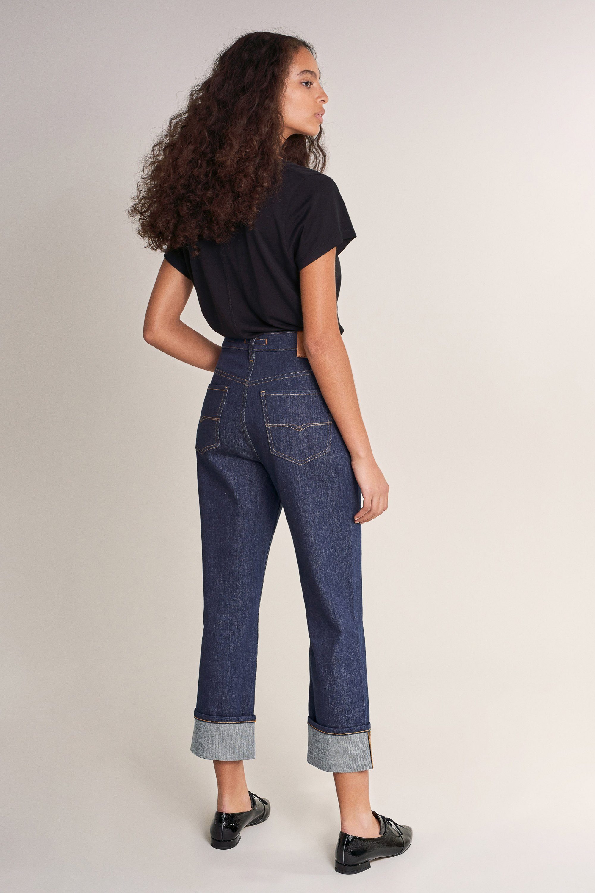 Salsa Stretch-Jeans SALSA JEANS MARY MOM JEANS dark rinsed blue 125261.8505