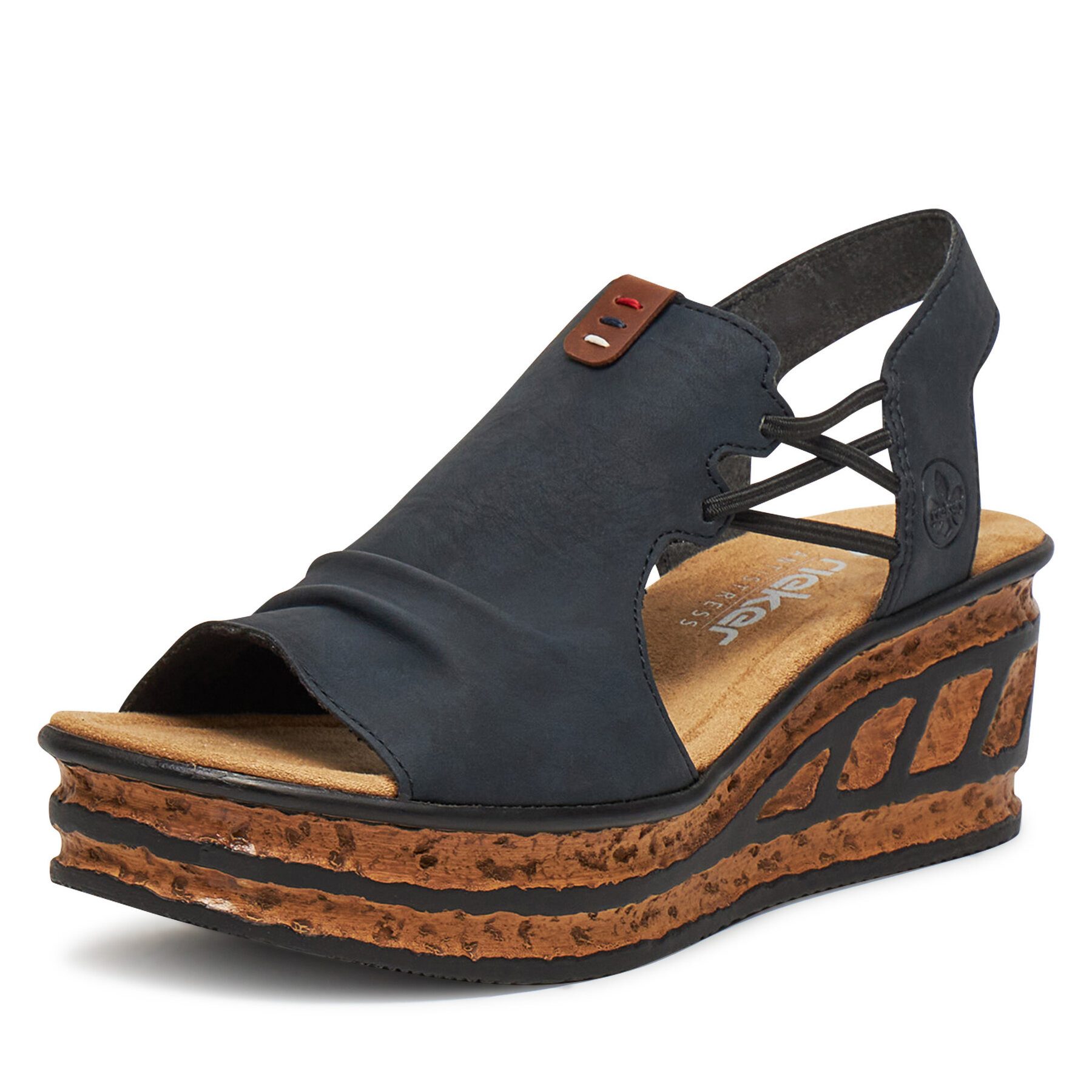 Rieker Rieker Damen-Sandalen Marineblau 68175-14 Sandale