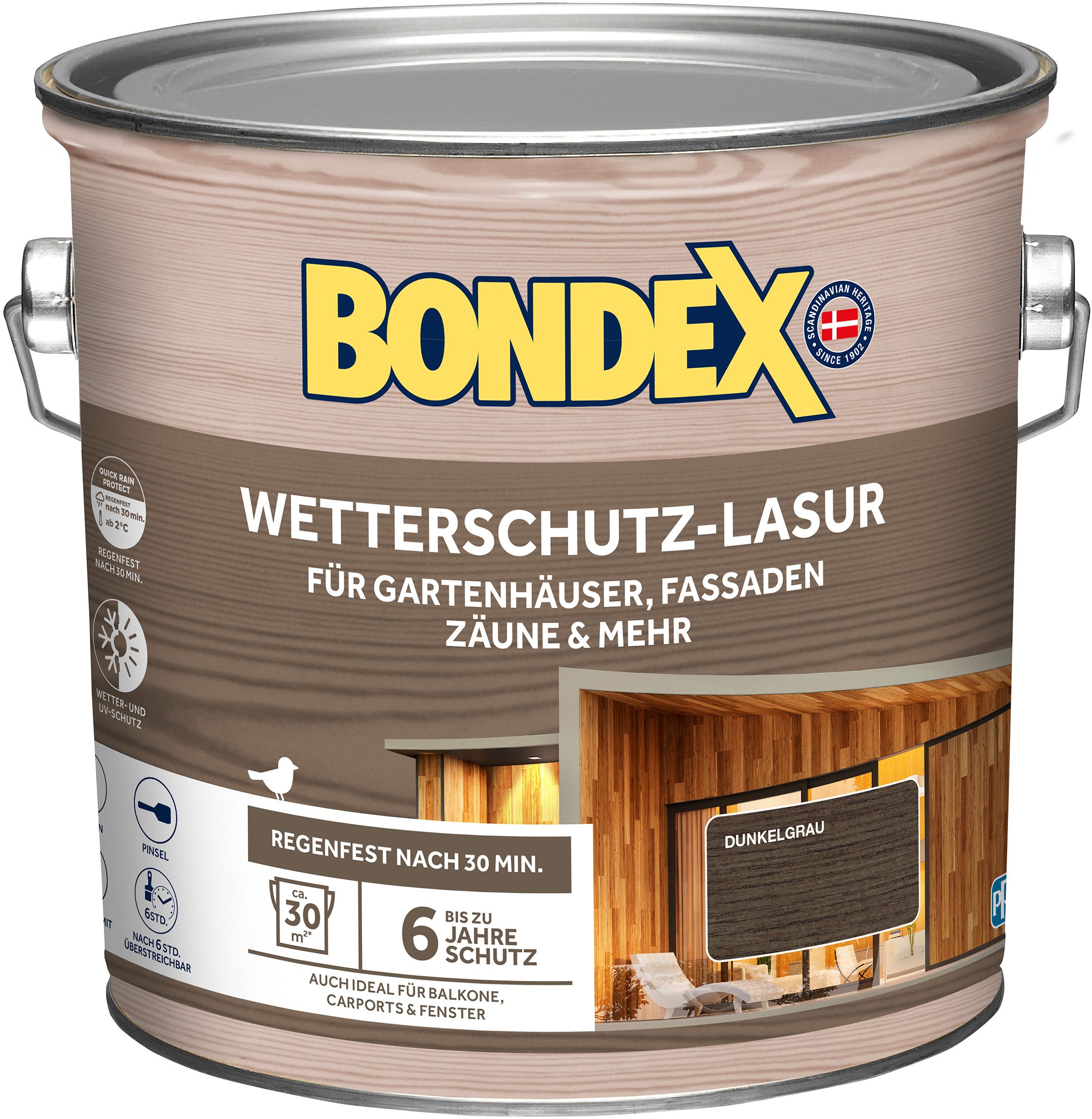 Bondex Holzschutzlasur Wetterschutz Lasur