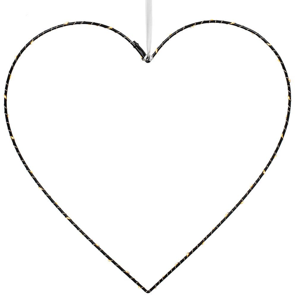 Markslöjd Sweden LED Fensterbild LED-Herz Mira 45 warmweiße LEDs günstig online kaufen