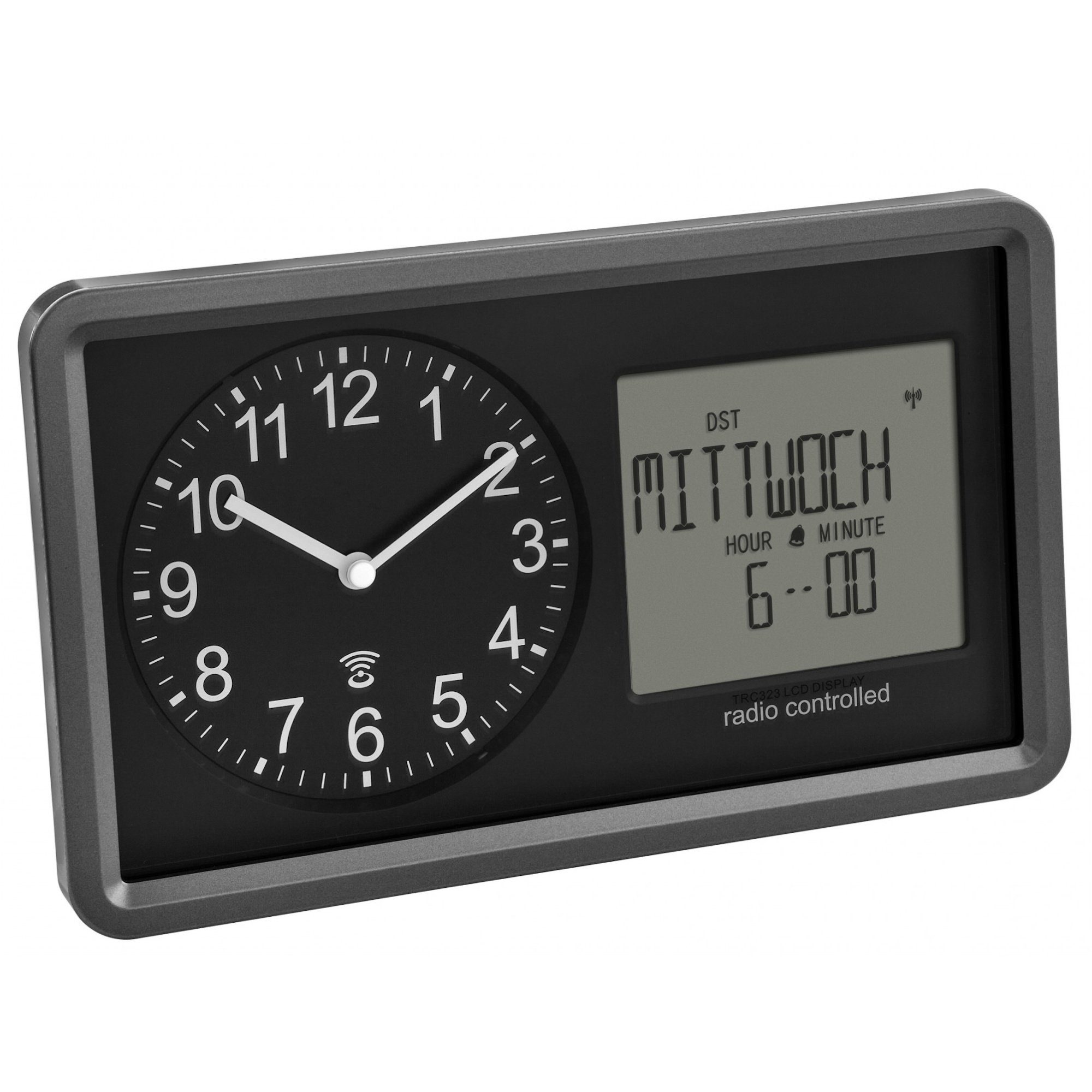 TFA Dostmann Funkuhr TFA 60.3552.01 analoge günstig online kaufen
