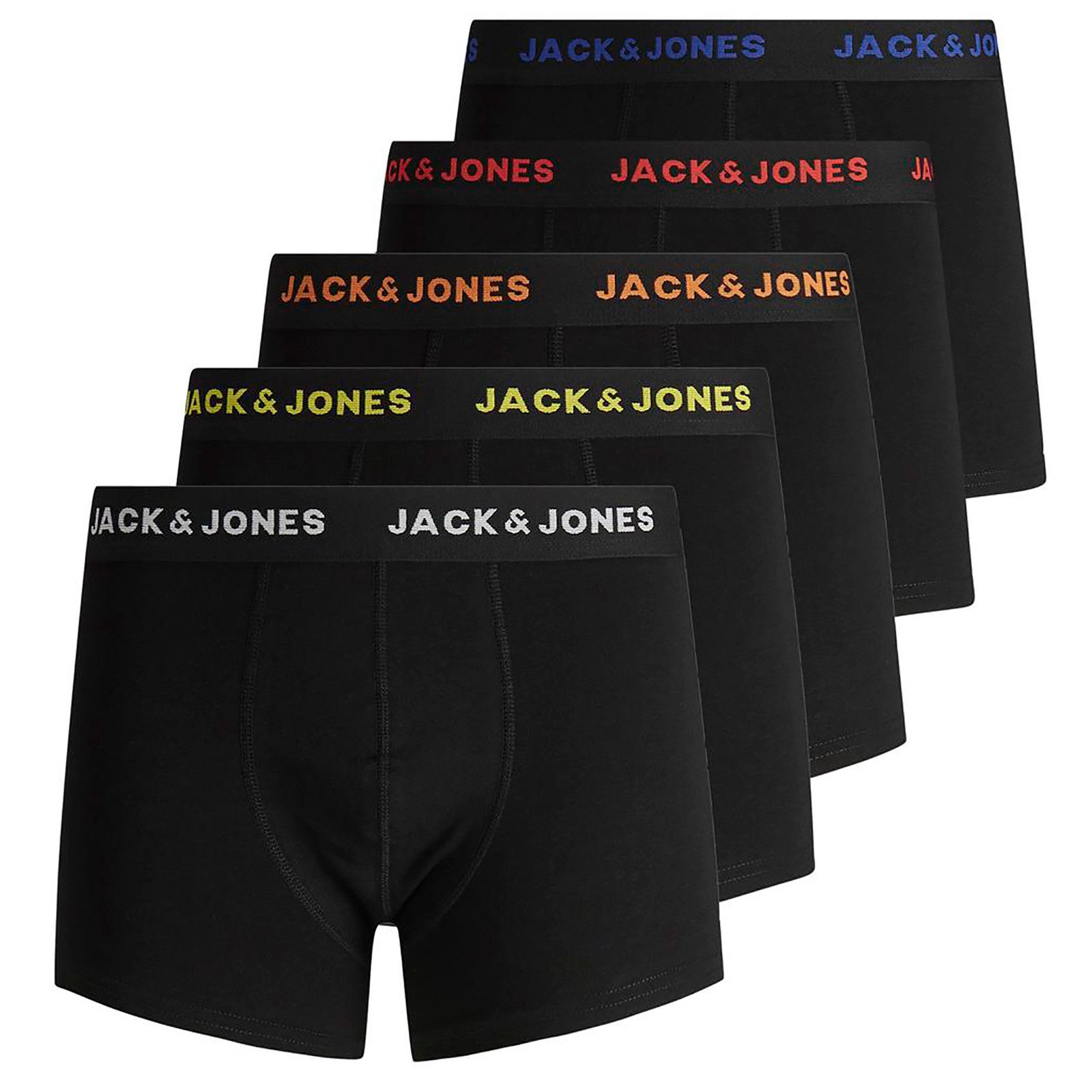 Retro Pants Jack&Jones 5er-Pack XXL Pants JACBLACK FRIDAY schwarz