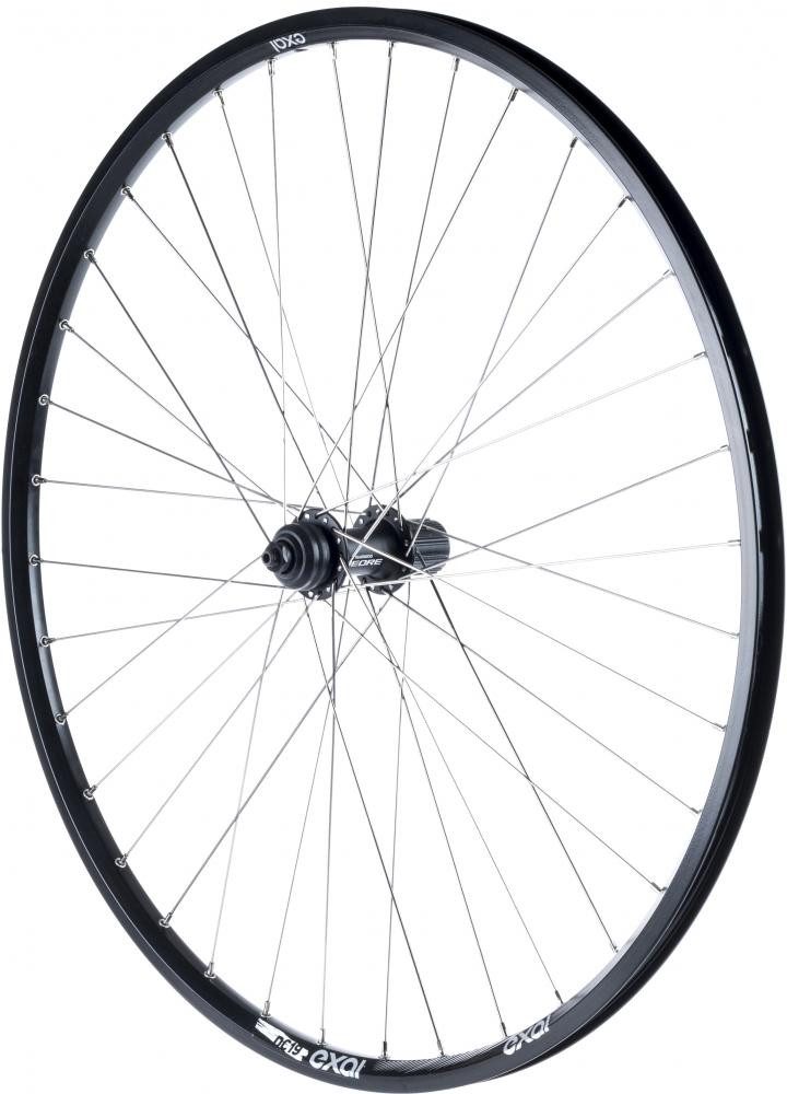 Exal Laufrad Exal HR DC19 28 Zoll Hinterrad Laufrad - robustes 28" Disc-Laufrad für