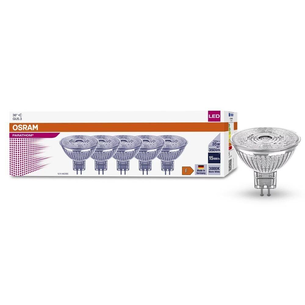 Osram LED-Leuchtmittel Reflektor MR16, GU 5,3, Reflektor