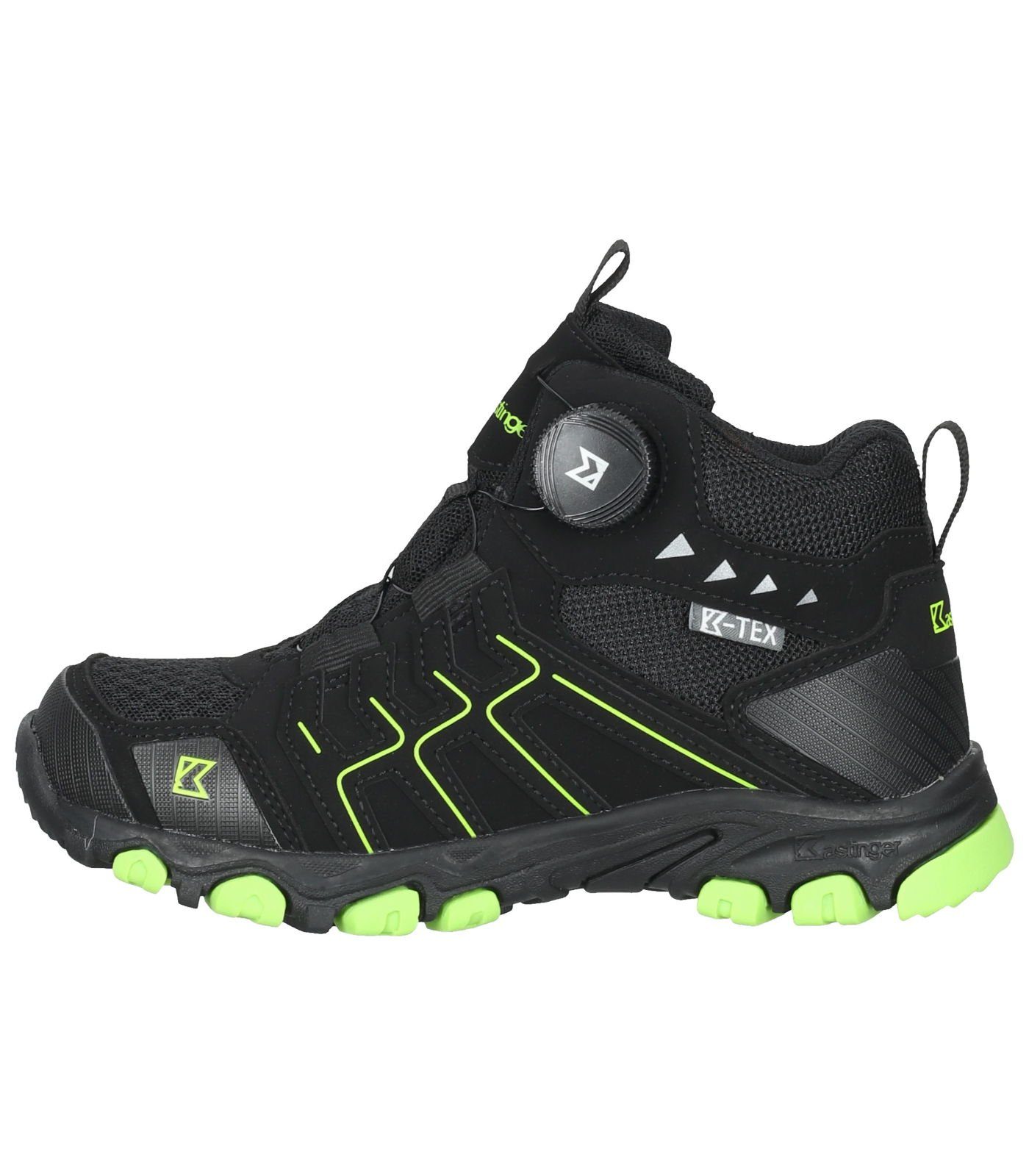 Schwarz Wanderschuh Lime Lederimitat/Textil Kastinger Wanderschuhe