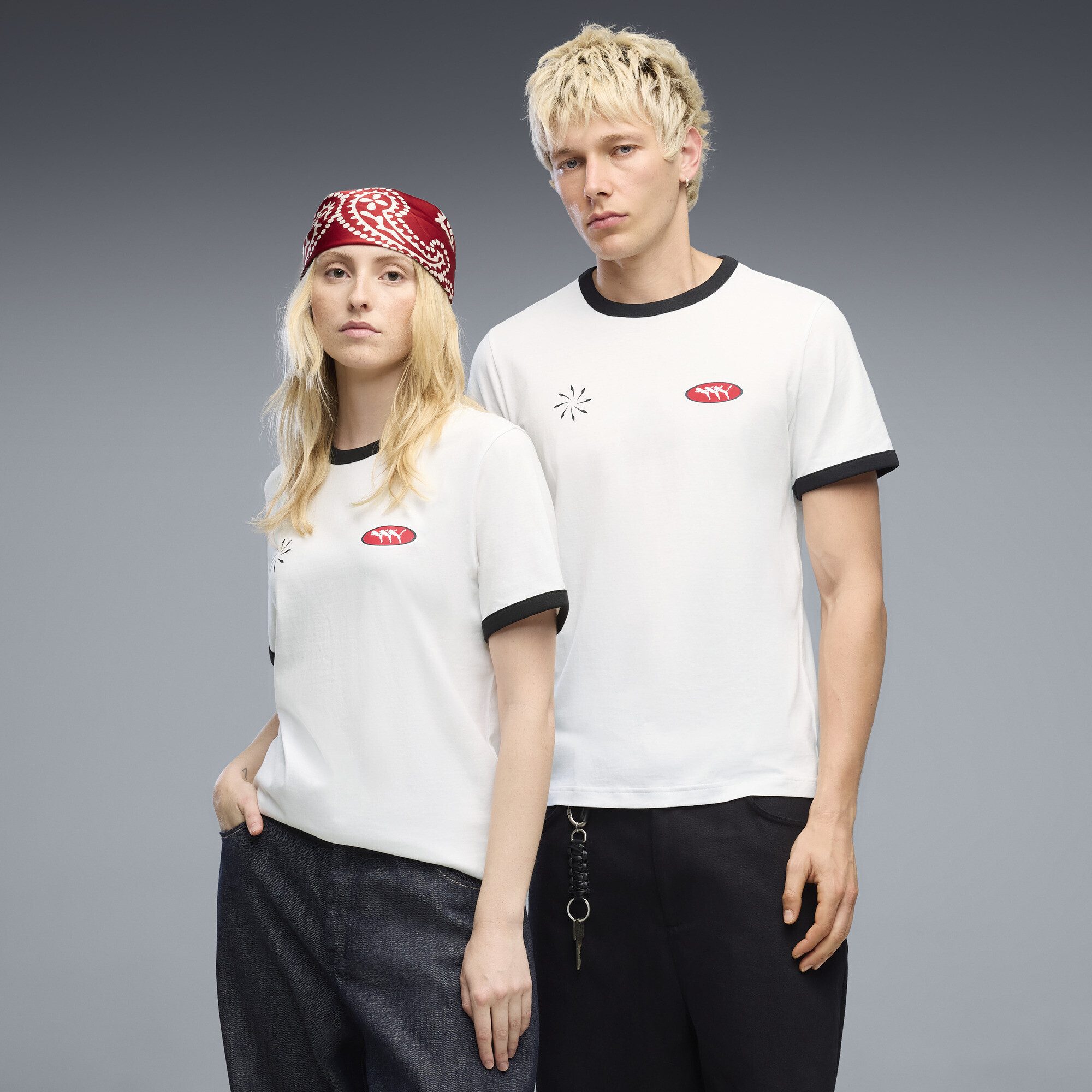 PUMA T-Shirt FUTURE.PUMA.ARCHIVE Ringer-T-Shirt Erwachsene