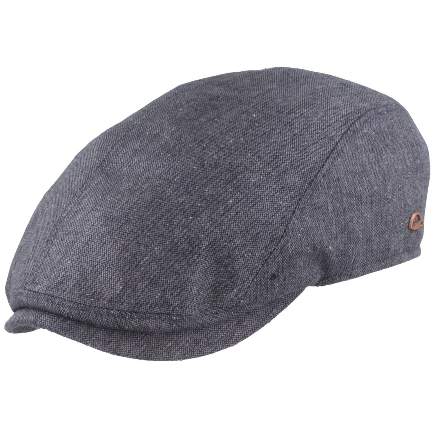 Göttmann Schiebermütze Sommer Flat-Cap aus Seide mit UV-Schutz 40+