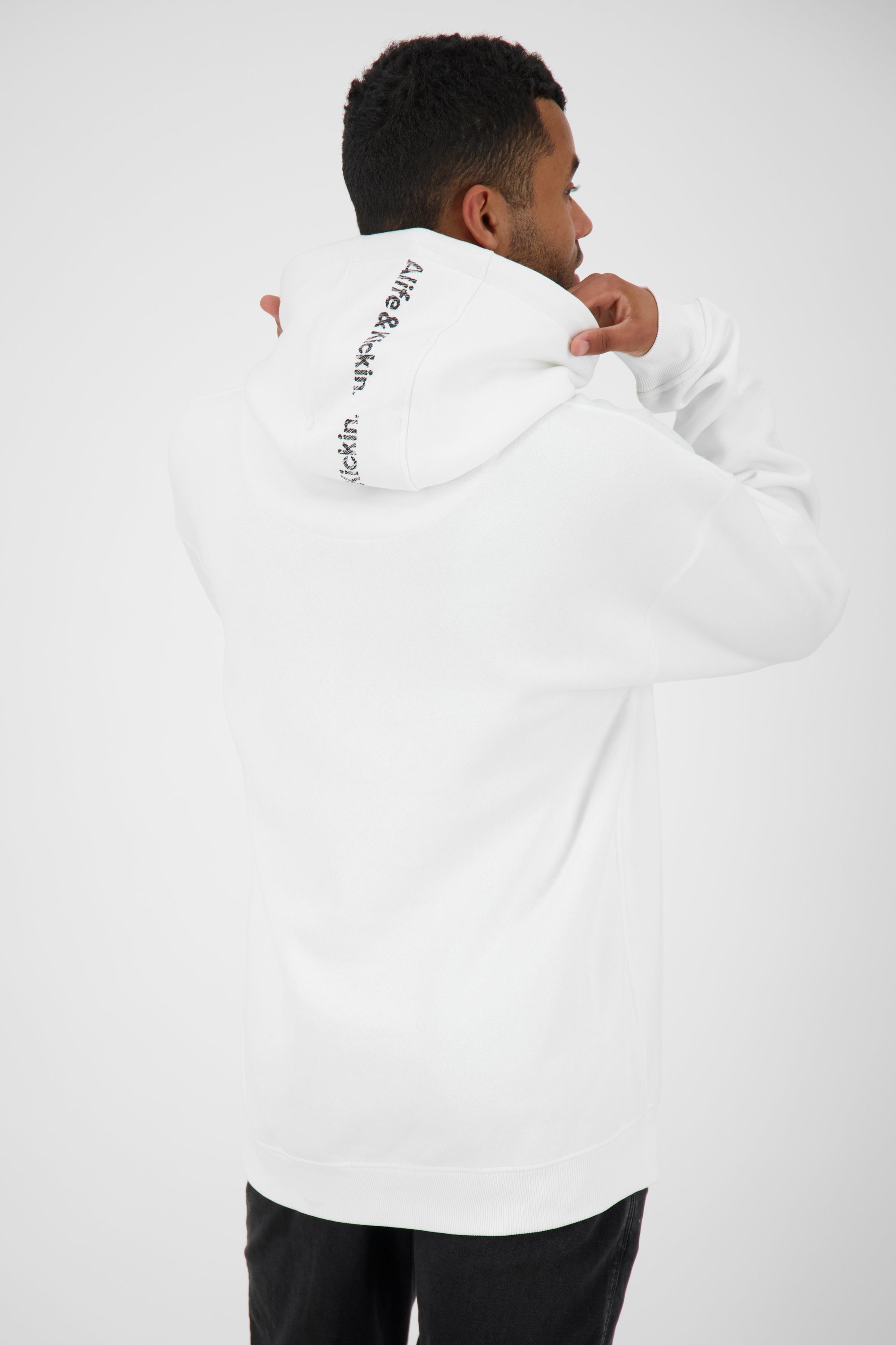 Alife Sweat YannisAK Kapuzensweatshirt Kapuzensweatshirt, Sweatshirt Herren Kickin & white
