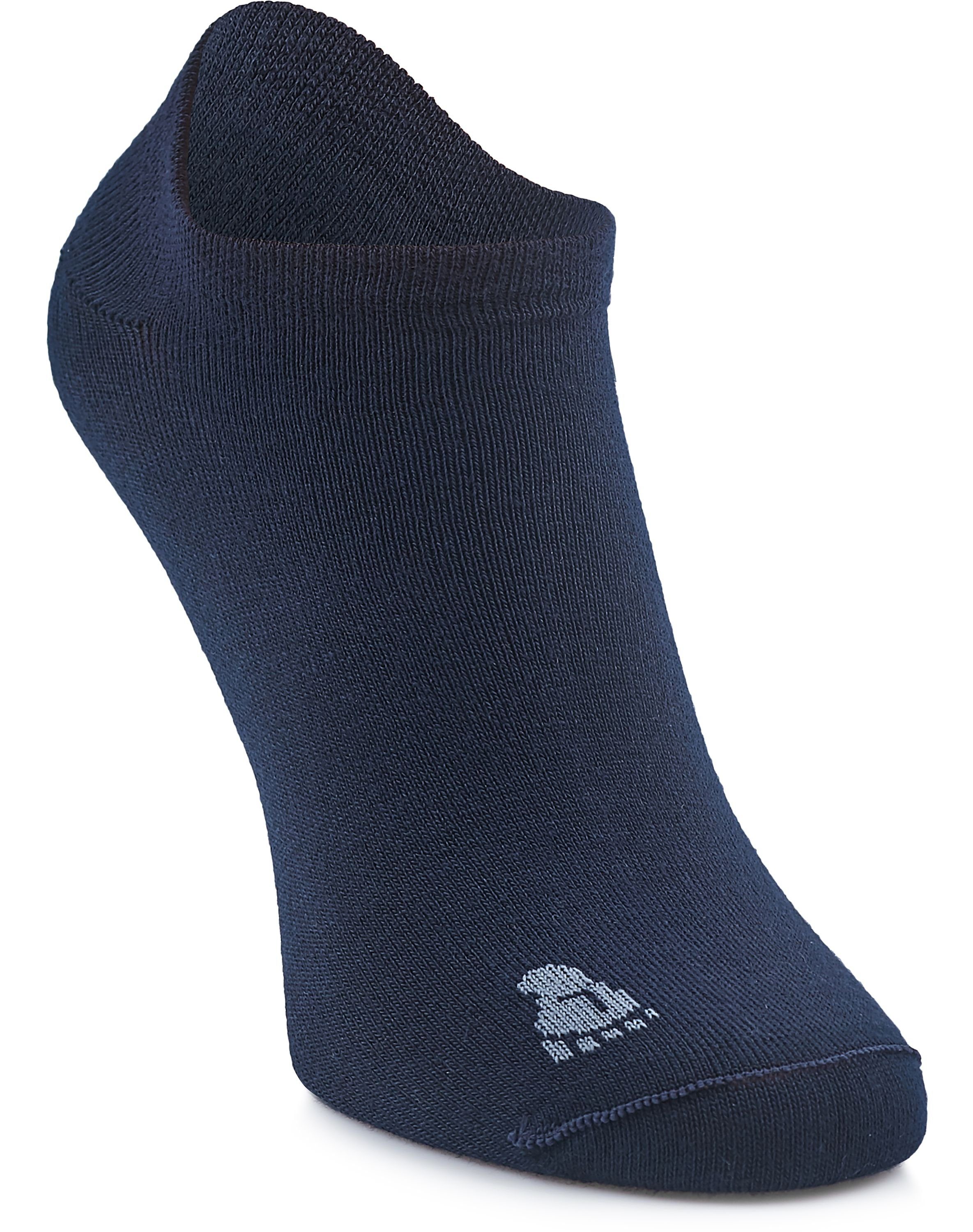 Pack LASS0003 Unisex aus 5 Socken Ladeheid Socken Bambusfasern Navy Sneaker