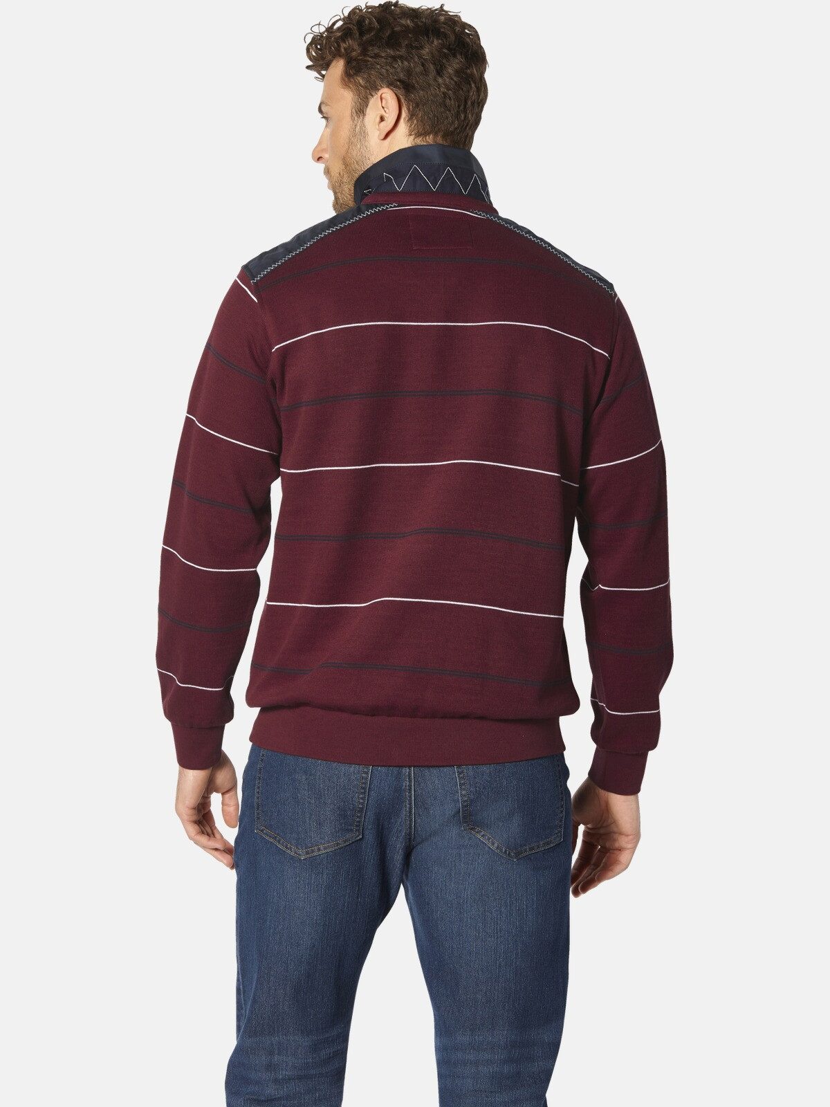 Babista Sweatshirt LUCCAVERTO mit Troyerkragen günstig online kaufen
